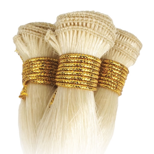 AQUA Hand Tied Weft Hair Straight 14"
